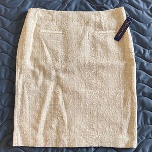 Pendleton Cream Women's Pencil Skirt